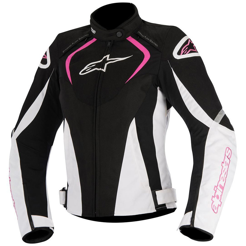 Alpinestars Alpinestars Stella T-Jaws v3 Waterproof Jacket Black White & Fuchsia